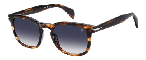 DB 1221/S - Brown Horn - Dk Blue Shaded