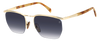 DB 1225/S - Oro Marrone Avana - Blu sfumato Antireflex