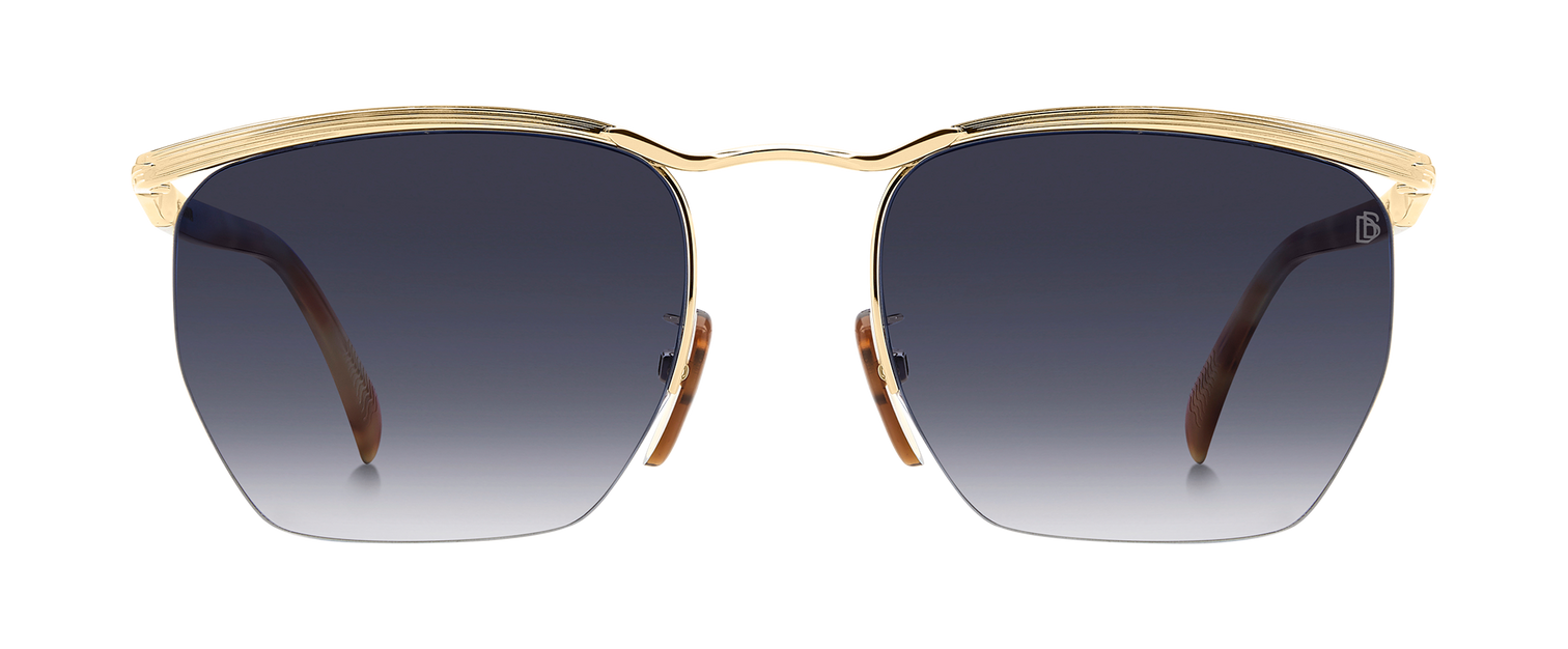 DB 1225/S - Oro Marrone Avana - Blu sfumato Antireflex
