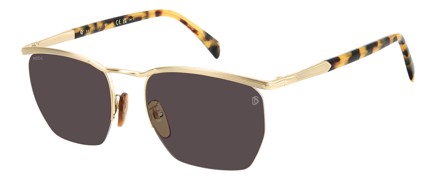 DB 1225/S - Gold Honey Havana - Pink Photochromic Antireflex