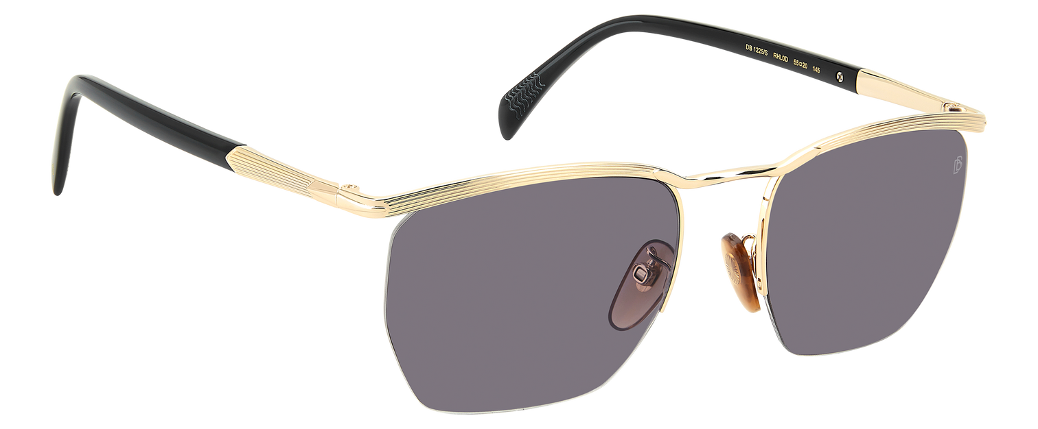 DB 1225/S - Gold Schwarz 2 - Violett Antireflex