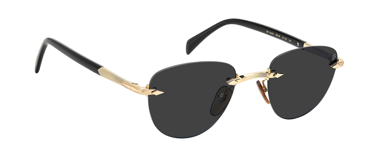 DB 1224/S - Gold Schwarz 2 - Grau
