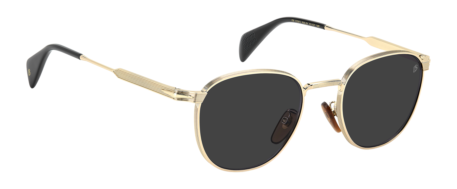 DB 1228/S - Gold Black 2 - Grey Antireflex
