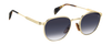 DB 1228/S - Gold Black 2 - Blue Shaded Antireflex