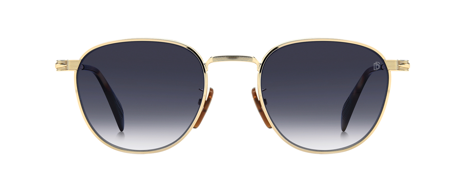 DB 1228/S - Gold Black 2 - Blue Shaded Antireflex