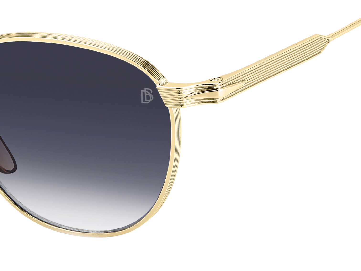 DB 1228/S - Gold Black 2 - Blue Shaded Antireflex
