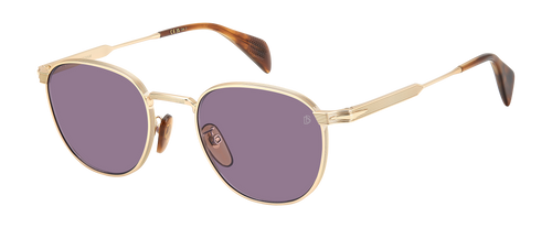 DB 1228/S - Gold Brown Horn - Violet Antireflex