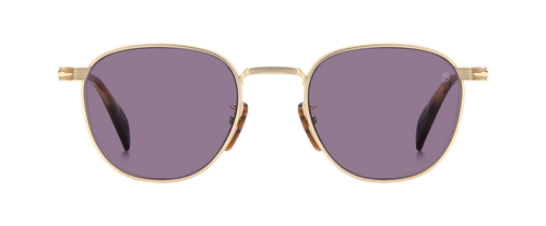 DB 1228/S - Gold Brown Horn - Violet Antireflex