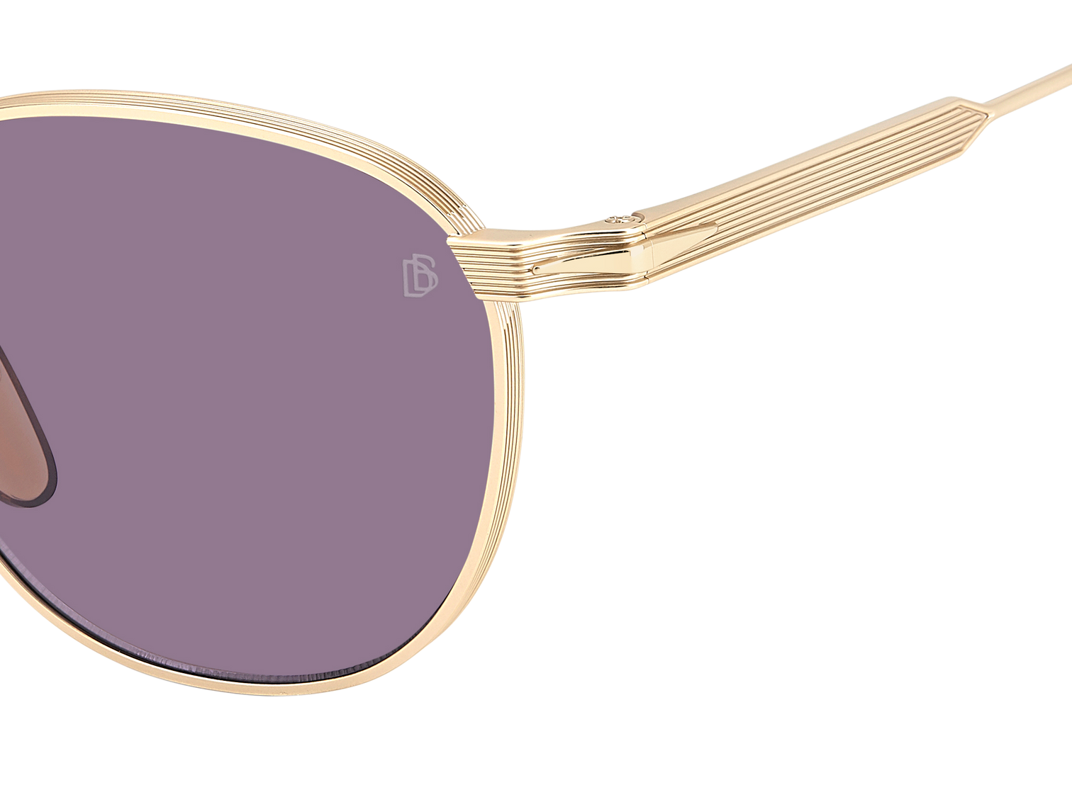 DB 1228/S - Gold Brown Horn - Violet Antireflex