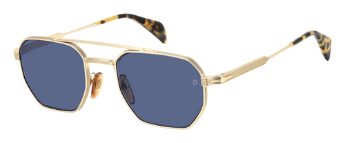 DB 1229/S - Gold Honey Havana - Blue Avio Antireflex