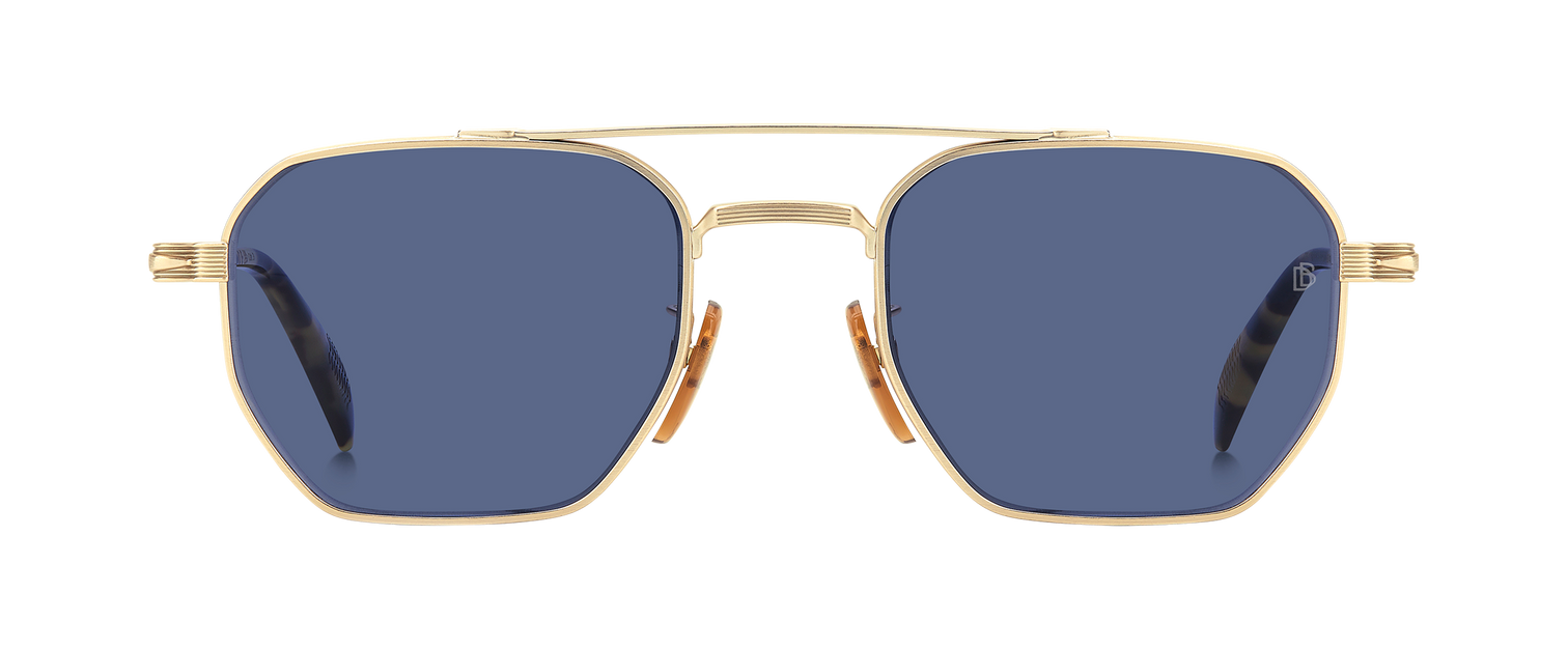 DB 1229/S - Gold Honey Havana - Blue Avio Antireflex