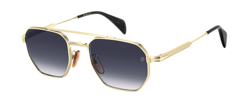 DB 1229/S - Gold Black 2 - Blue Shaded Antireflex