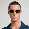DB 1229/S - Ouro Mel Havana - Azul Avio Antireflexo