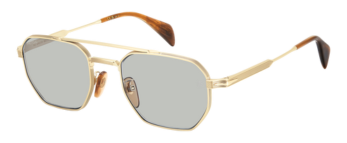 DB 1229/S - Gold Brown Horn - Greenphotochromatic Antireflex