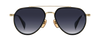 DB 1226/G/S - Gold Schwarz 2 - Blau schattiert Antireflex