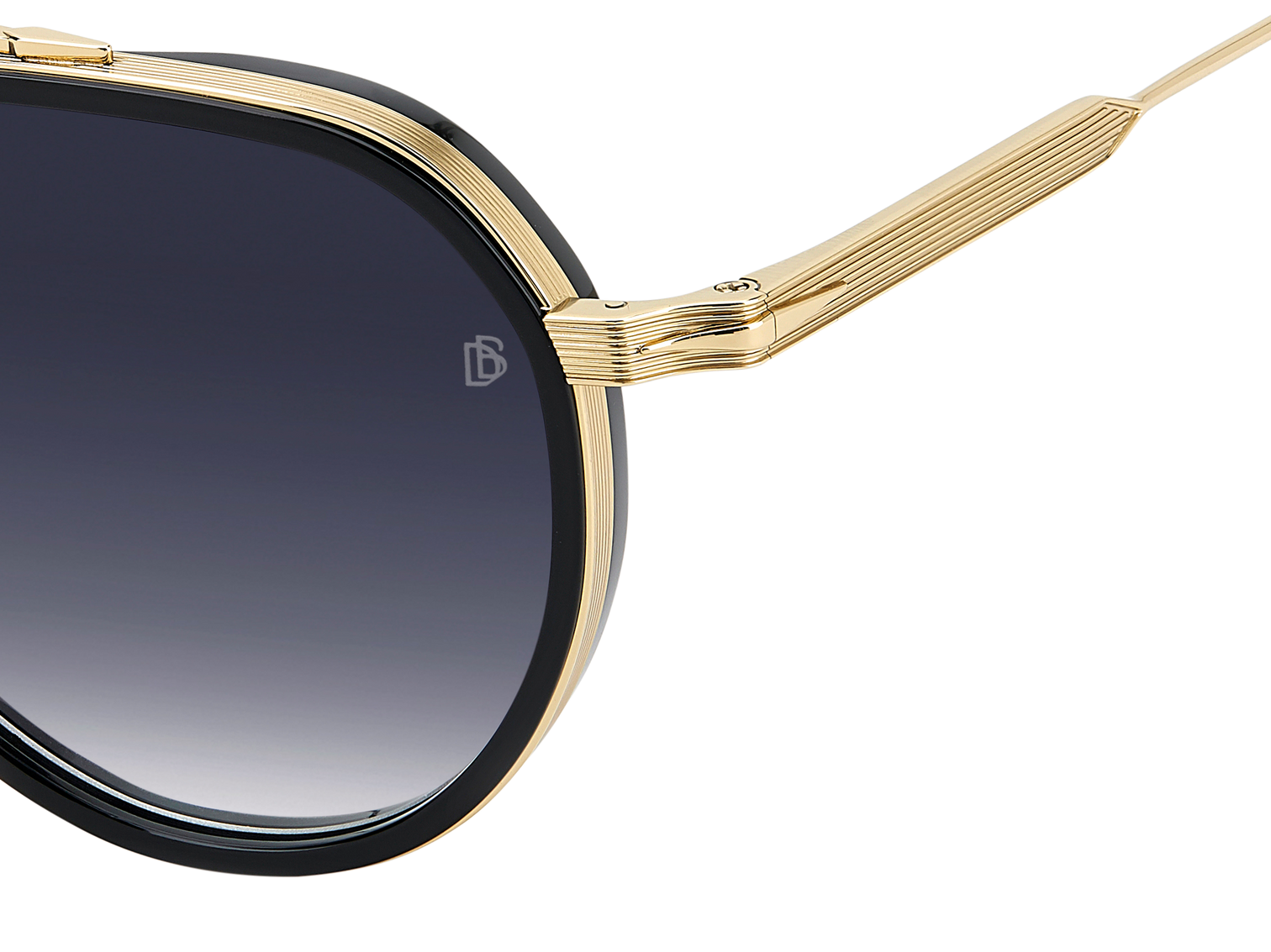 DB 1226/G/S - Gold Schwarz 2 - Blau schattiert Antireflex