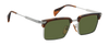 DB 1227/G/S - Brown Horn Silver - Green Antireflex