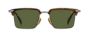DB 1227/G/S - Brown Horn Silver - Green Antireflex
