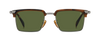 DB 1227/G/S - Brown Horn Silver - Green Antireflex