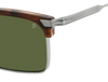 DB 1227/G/S - Brown Horn Silver - Green Antireflex