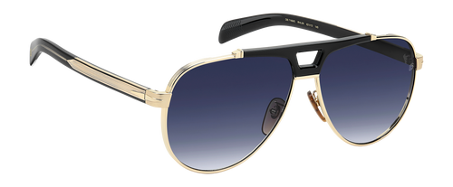 DB 7169/S - Gold Black - Blue Shaded
