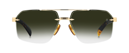 DB 7170/S - Gold Brown Havana - Green Shaded Antireflex