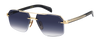 DB 7170/S - Gold Black - Blue Shaded Antireflex