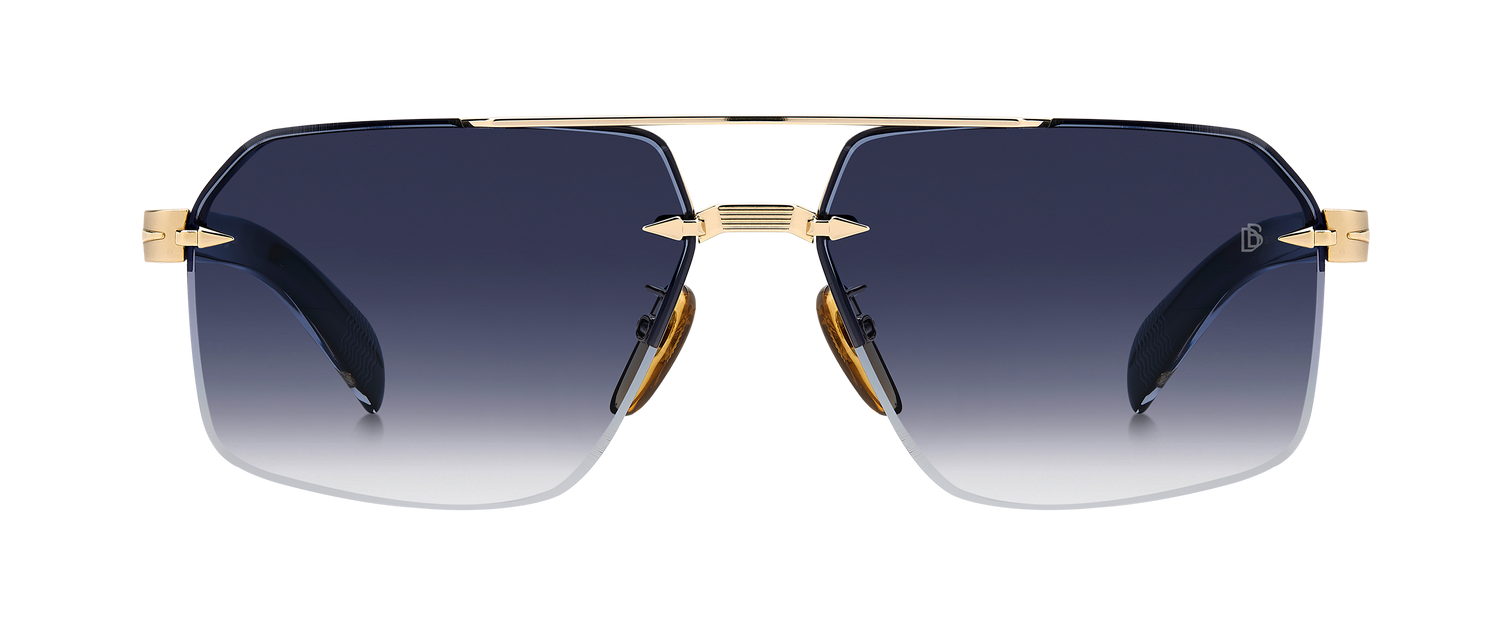 DB 7170/S - Gold Black - Blue Shaded Antireflex