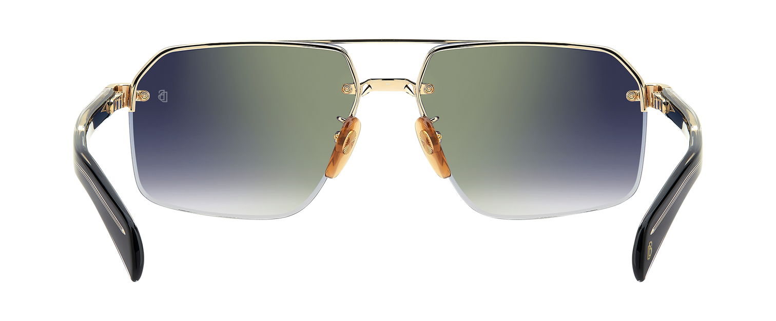 DB 7170/S - Gold Black - Blue Shaded Antireflex