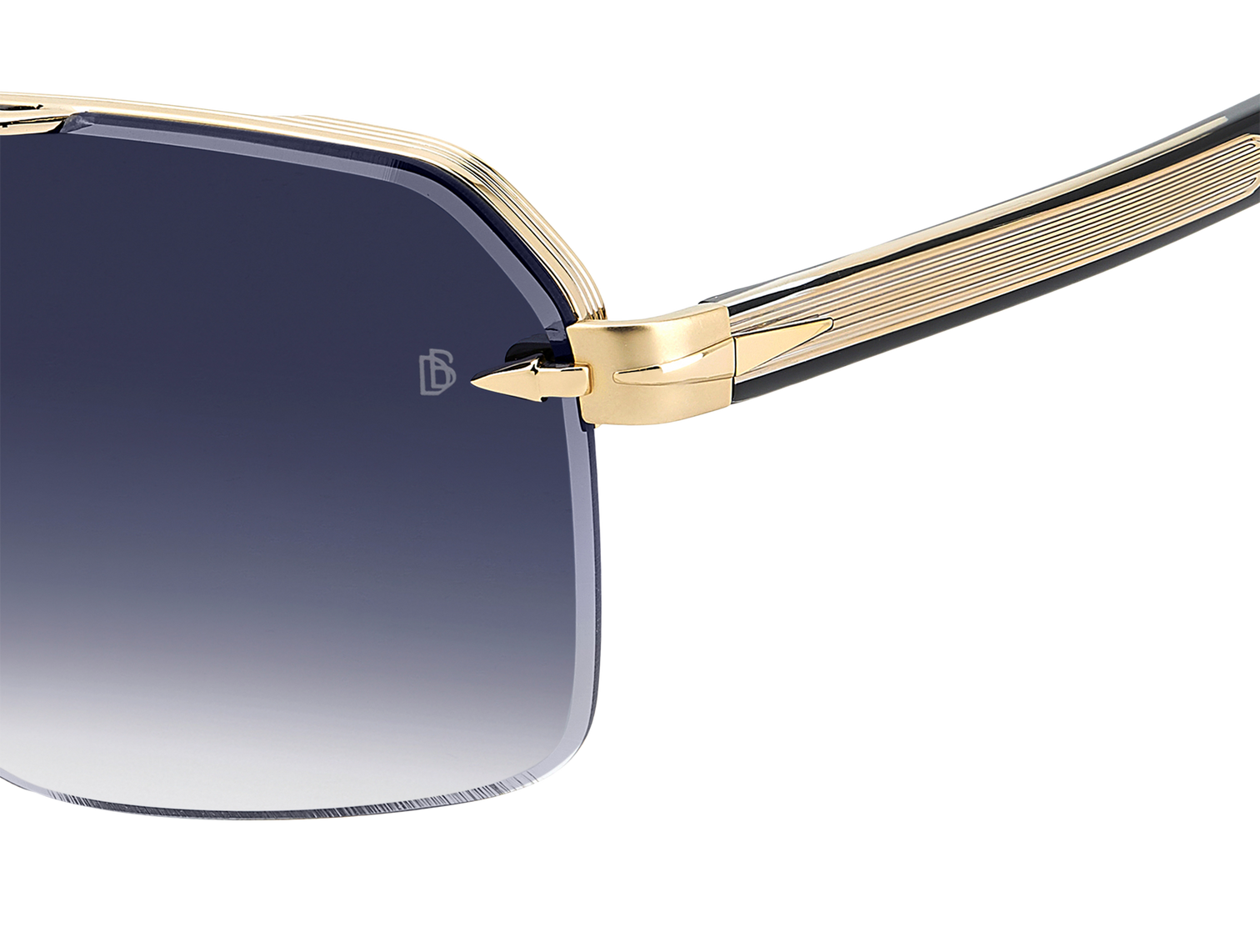 DB 7170/S - Gold Black - Blue Shaded Antireflex