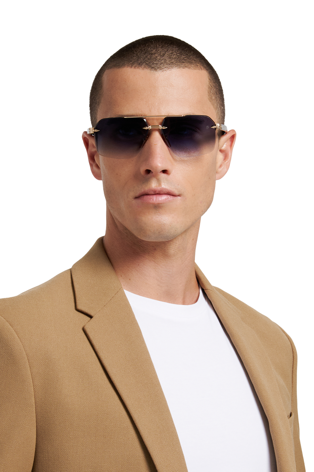 DB 7170/S - Gold Black - Blue Shaded Antireflex