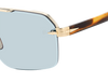 DB 7170/S - Gold Brown Horn - Blue Photochromatic Antireflex