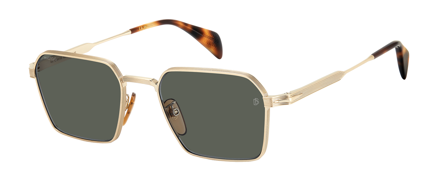 DB 1245/S - Gold Brown Havana - Greenphotochromatic Antireflex