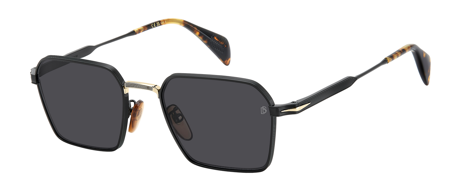 DB 1245/S - Black Gold - Grey Antireflex