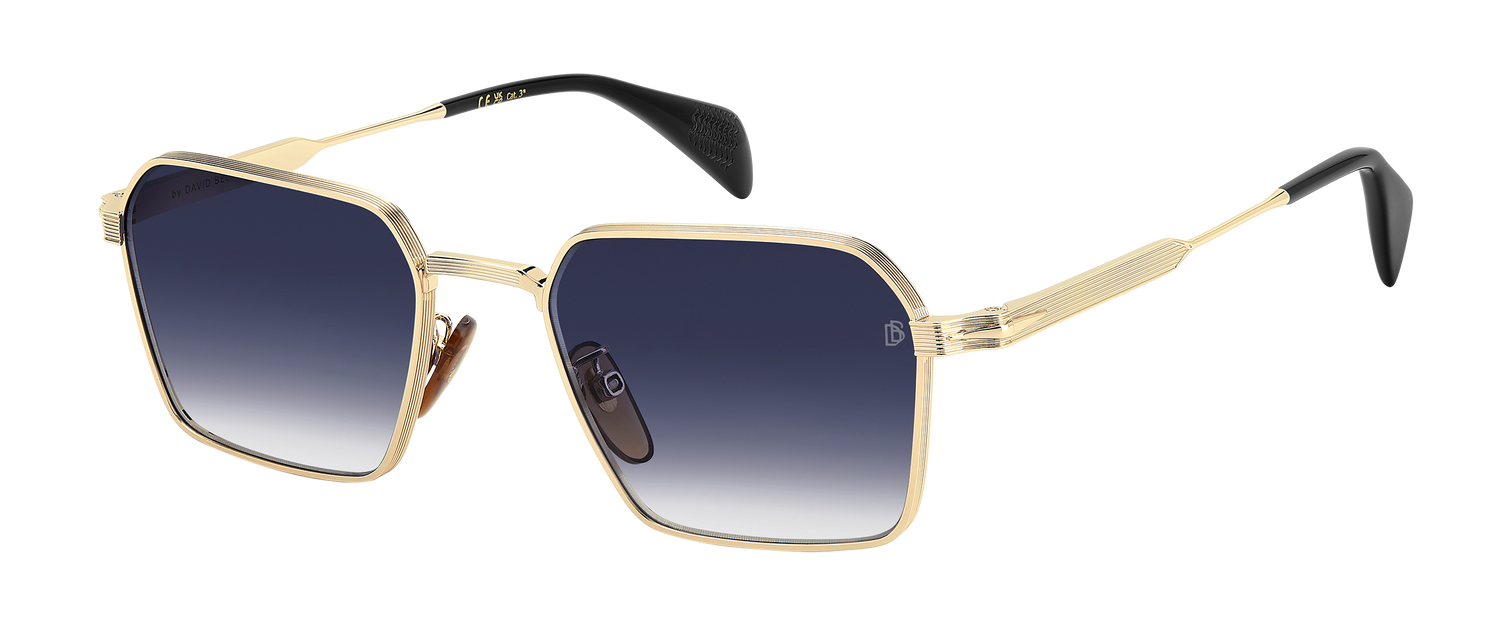 DB 1245/S - Gold - Blue Shaded Antireflex