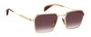 DB 1245/S - Gold Brown Horn - Violet Shaded Antireflex