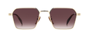 DB 1245/S - Gold Brown Horn - Violet Shaded Antireflex