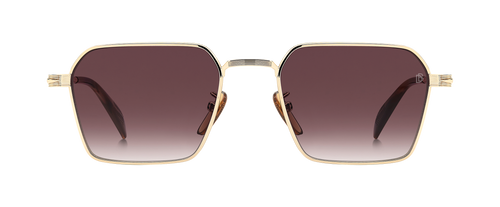 DB 1245/S - Gold Brown Horn - Violet Shaded Antireflex