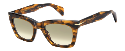 DB 99/MIAMI/SE - Brown Horn - Green Shaded Photochromatic Antireflex