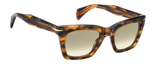 DB 99/MIAMI/SE - Brown Horn - Green Shaded Photochromatic Antireflex