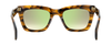 DB 99/MIAMI/SE - Brown Horn - Green Shaded Photochromatic Antireflex