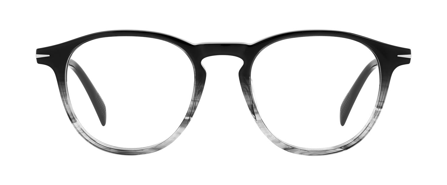 DB 1018 Black Horn Frames 103426 EYEWEAR by DAVID BECKHAM