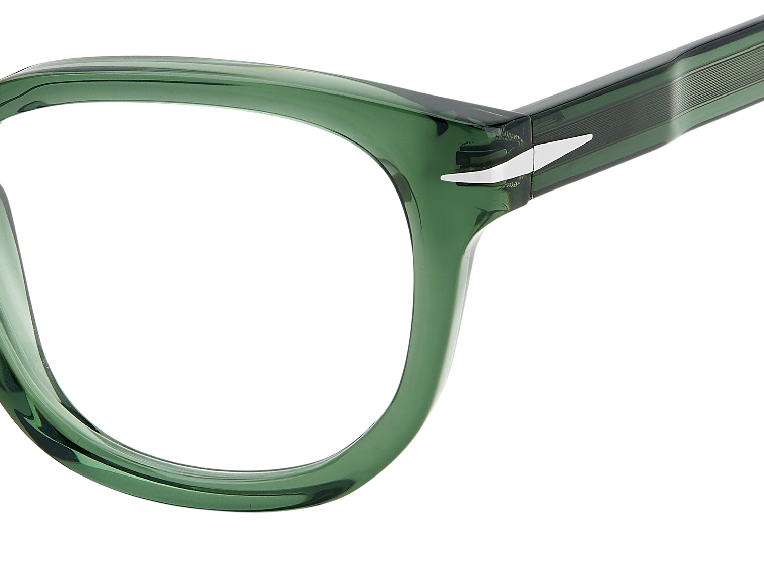 Green top eyeglass frames