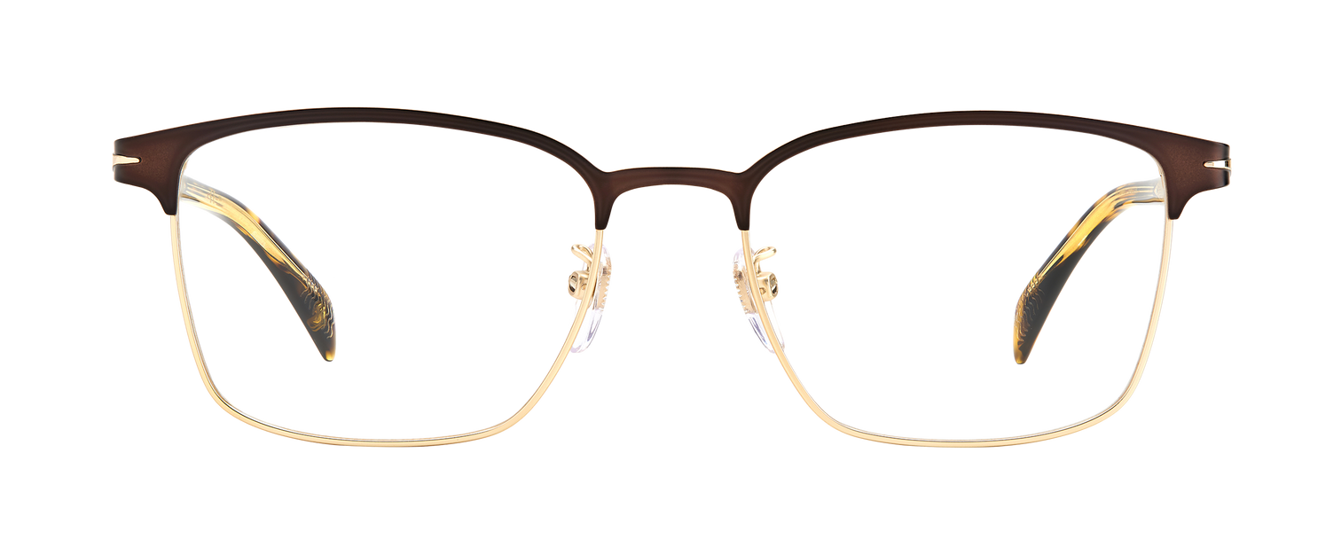 Light brown frame glasses hot sale