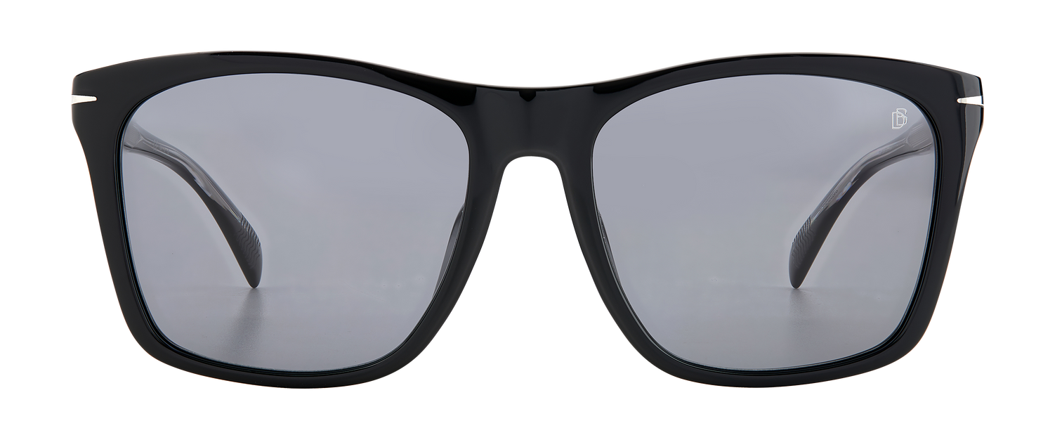 DB 1054/F/S - Black Silver - Grey Polarized