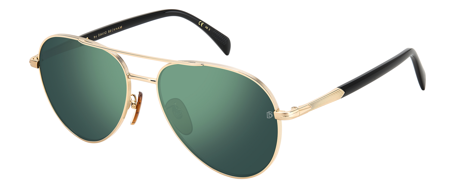 Hobie Polarized Broad Satin Gold & Sea Green Mirror Sunglasses | Hobie Surf  Shop